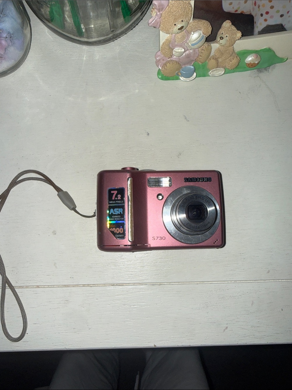 Samsung Pink Compact Point-and-Shoot Digital Camera S730